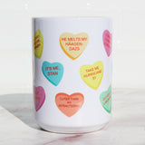 Golden Girls Conversation Hearts Mug