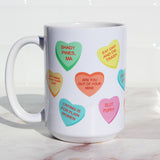 Golden Girls Conversation Hearts Mug