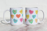 Golden Girls Conversation Hearts Mug
