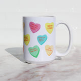 Mean Girls Conversation Hearts Mug