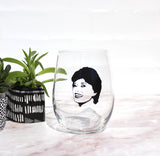 Golden Girl Wine Glasses