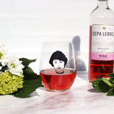 Golden Girl Wine Glasses
