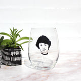 Golden Girl Wine Glasses