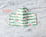 Kids' Fitted Cotton Face Masks