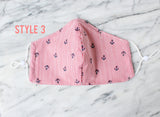 Kids' Fitted Cotton Face Masks