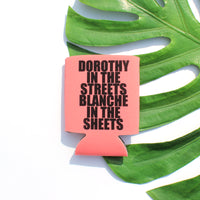 Coral Dorothy/Blanche Can Cooler