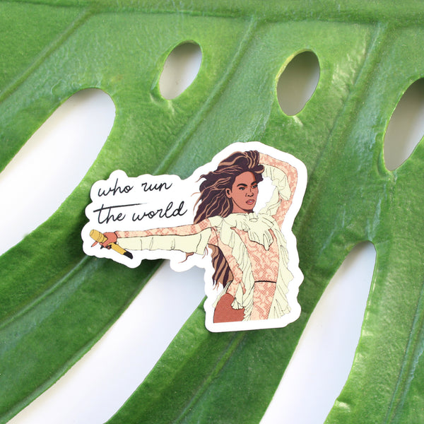 Beyoncé Vinyl Sticker – Guy Piper Handmade