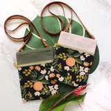 Floral Citrus Handmade Purse - Rifle Paper Co. Floral Handbag