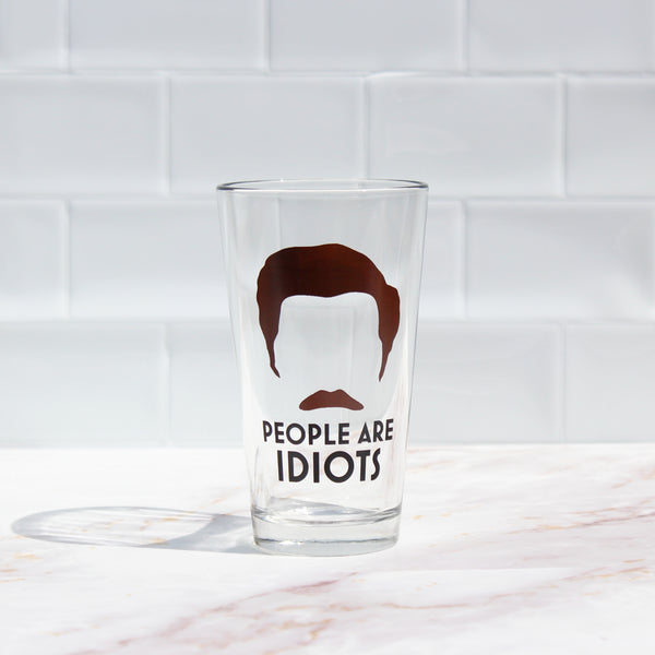 Ron Swanson Pint Glass - New & Improved!
