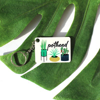 Pothead Keychain