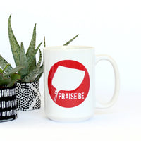 Praise Be Circle Handmaid's Tale Mug