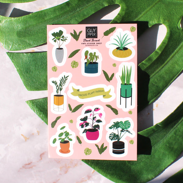 Plant Parent Sticker Sheet