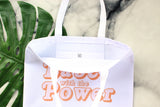 The Babe with the Power Tote Bag
