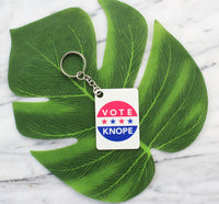 Vote Knope Keychain